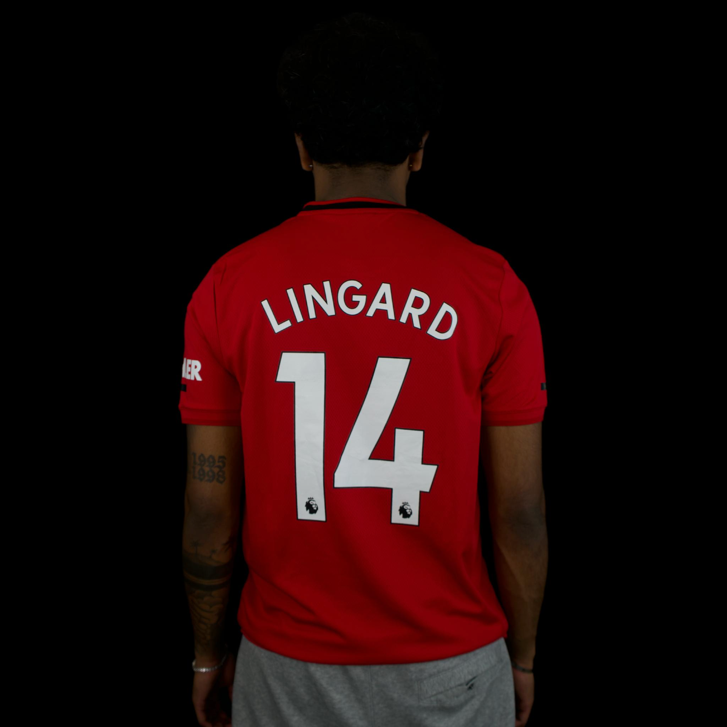 Manchester United - 2019-20 - Home - M - adidas - Lingard #14