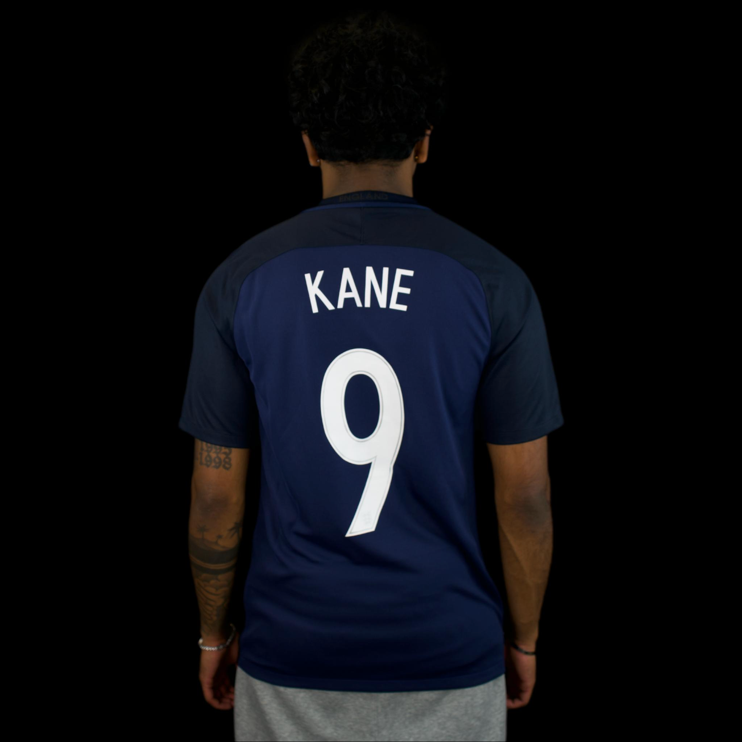 England - 2017-18 - Away - M - Nike - Kane #9