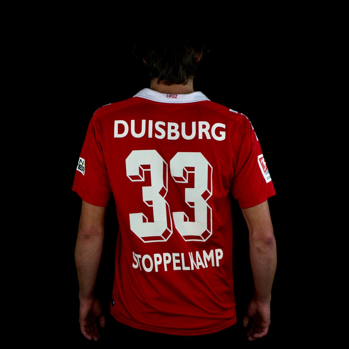 MSV Duisburg - 2017-18 - Away - M - Capelli Sport - Stoppelkamp #33