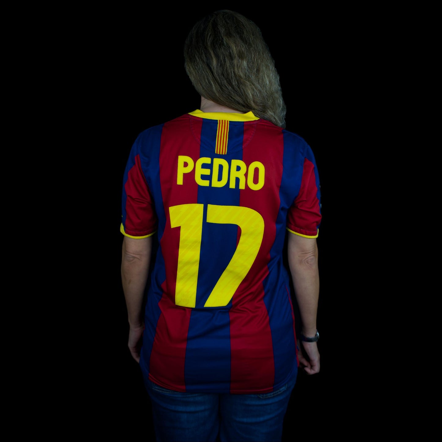 FC Barcelona - 2010-11 - Home - M - Nike - Pedro #17