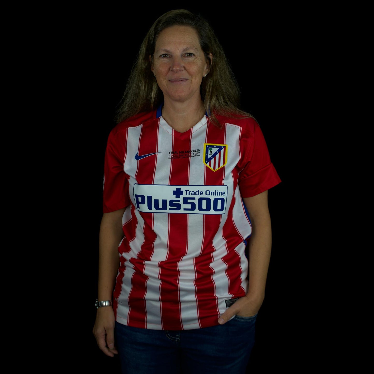 Atlético Madrid - 2016-17 - Home - M - Nike - Juanfran #20