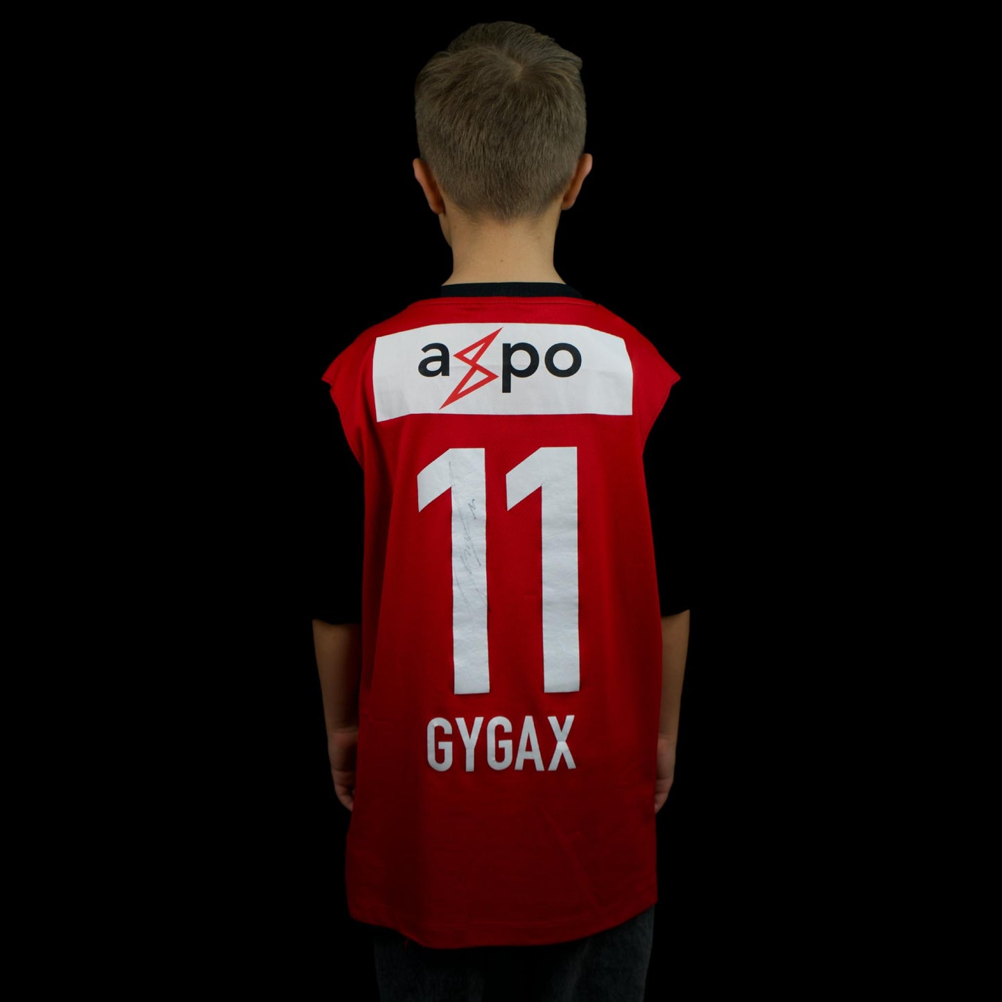 FC Aarau - 2014-15 - Home - 164 - Nike - Gygax #11