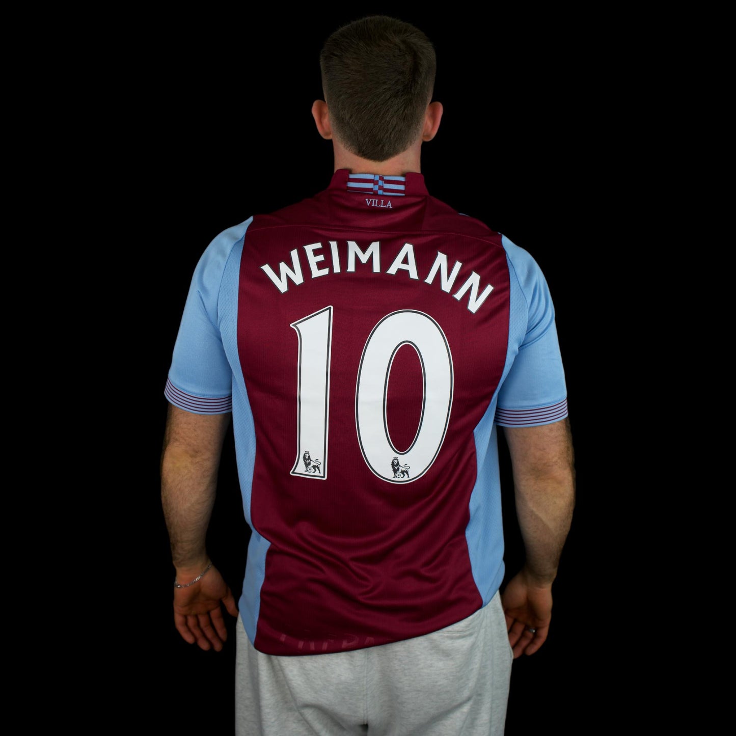 Aston Villa - 2013-14 - Home - XXL - Macron - Weimann #10