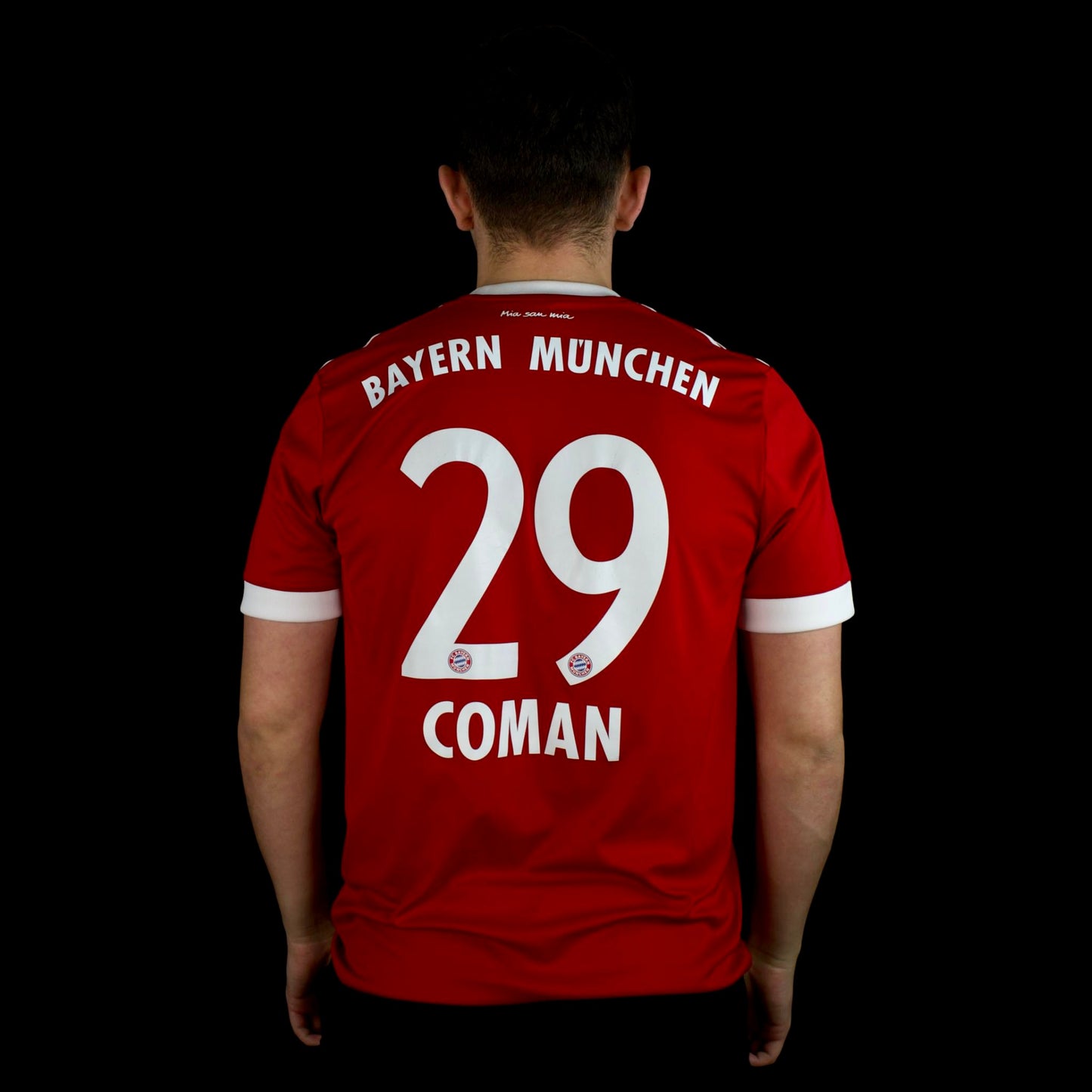 FC Bayern Munich - 2017-18 - Home - L - adidas - Coman #29