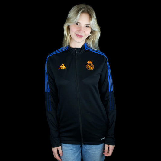 Real Madrid - football jacket - training - S - adidas