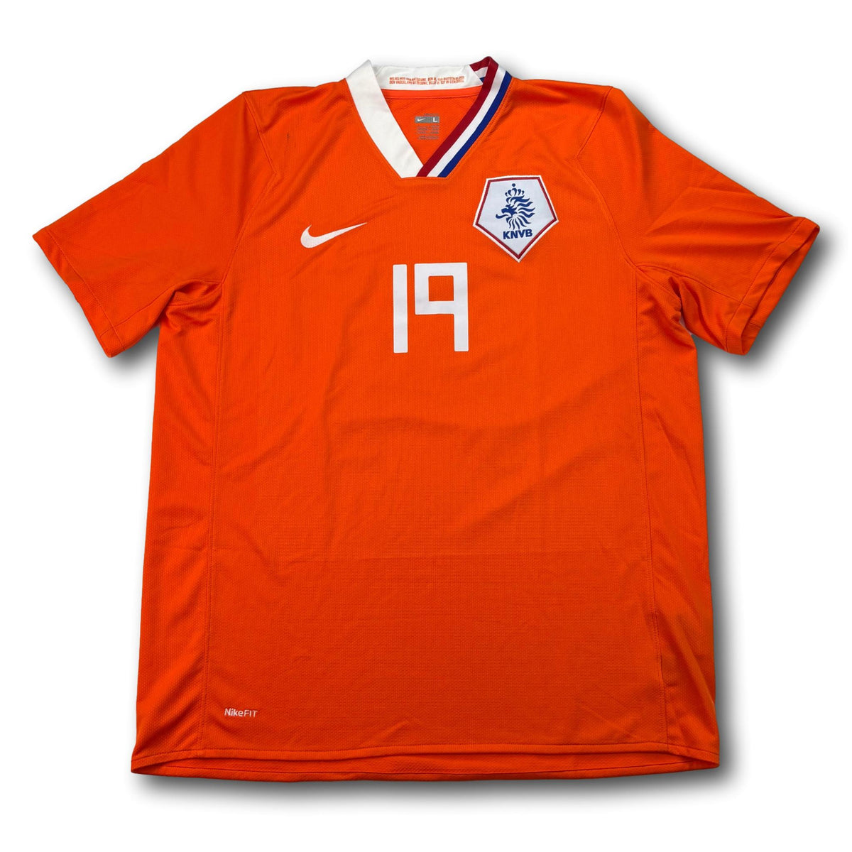 Netherlands - 2008-10 - Home - L - Nike - Huntelaar #19