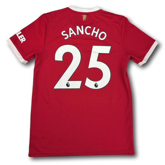 Manchester United - 2021-22 - Heim - M - adidas - Sancho #25