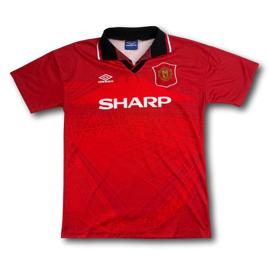 Manchester United - 1994-95 - Heim - L - Umbro - Beckham #24