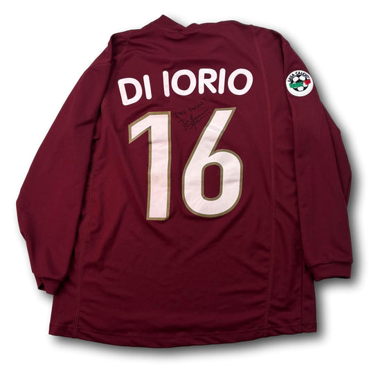 US Salernitana 1919 - 2000-01 - Home - XL - Di Iorio #16 - signed