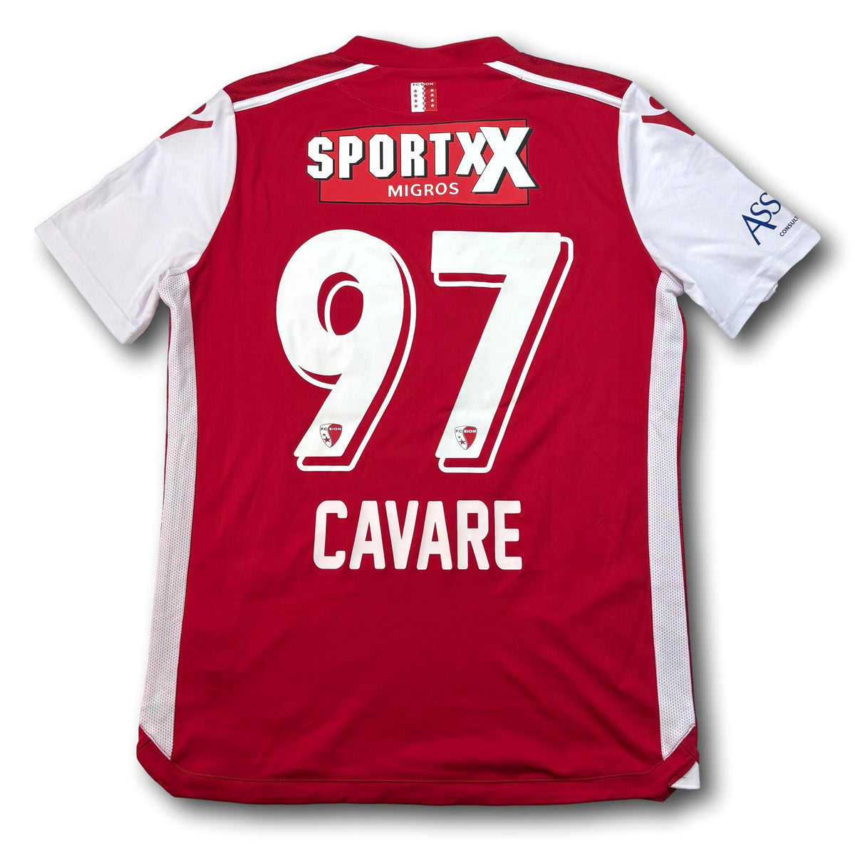 FC Sion - 2019-20 - Match prepared - Away - L - Macron - Cavare #97
