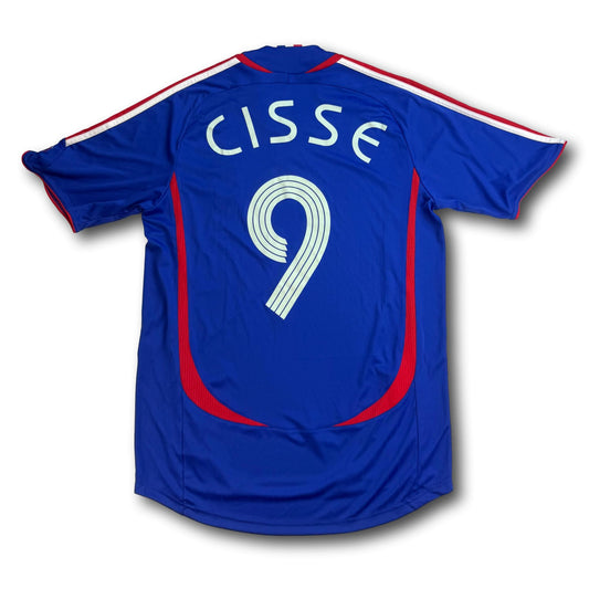 Frankreich - 2006 - Heim - M - adidas - Cisse #9