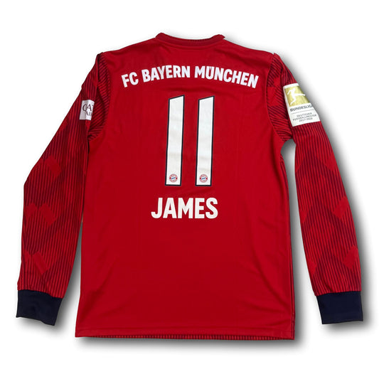 FC Bayern München - 2018-19 - Heim - S - adidas - James #11