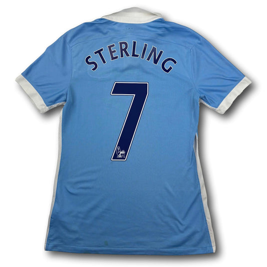 Manchester City - 2015-16 - Home - M - Nike - Sterling #7