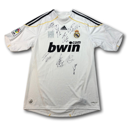 Real Madrid - 2009-10 - Home - M - adidas - signed
