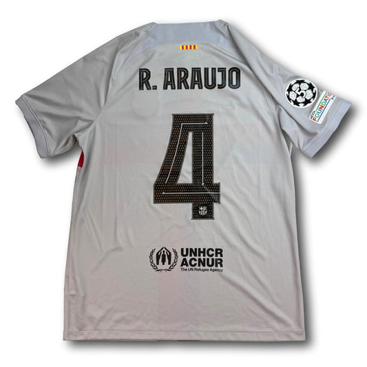 FC Barcelona - 2022-23 - Auswärts - L - Nike - R. Araujo #4