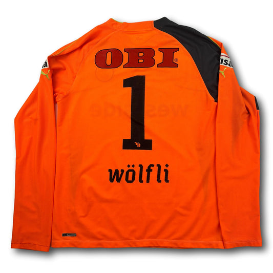 BSC Young Boys - 2010-11 - Porté en match - Gardien de but - XL - Puma - Wölfli #1