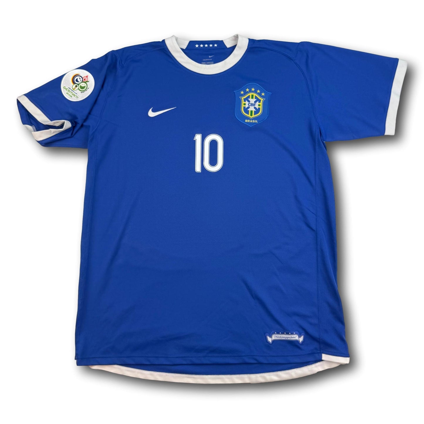Brasilien - 2006 - Auswärts - L - Nike - Ronaldinho #10