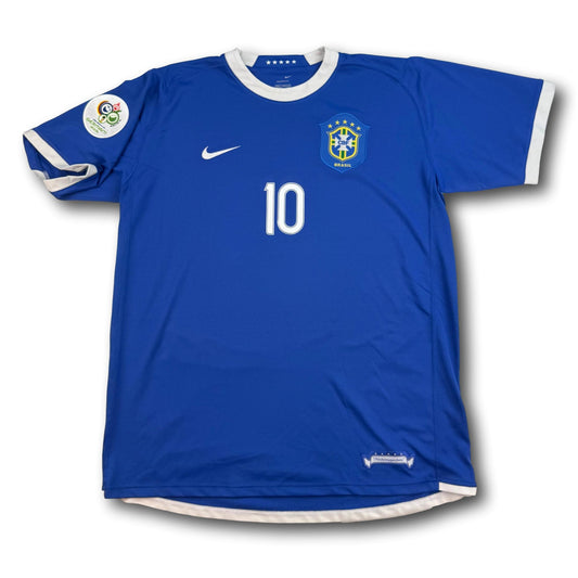 Brasilien - 2006 - Auswärts - L - Nike - Ronaldinho #10