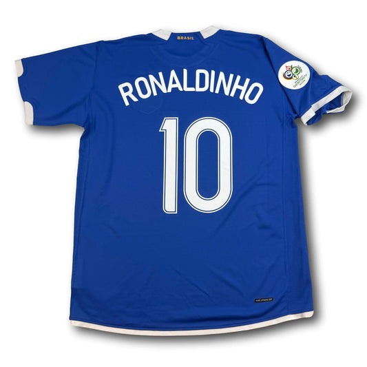 Brasilien - 2006 - Auswärts - L - Nike - Ronaldinho #10