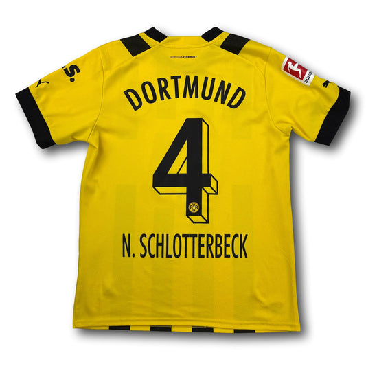 Borussia Dortmund - 2022-23 - Home - M - Puma - N. Schlotterbeck #4
