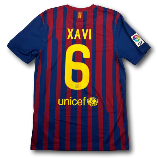 FC Barcelone - 2011-12 - Domicile - S - Nike - Xavi #6