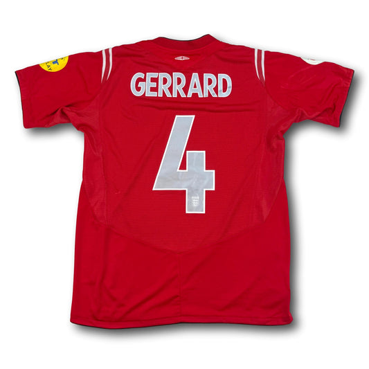 England - 2004 - Auswärts - M - Umbro - Gerrard #4