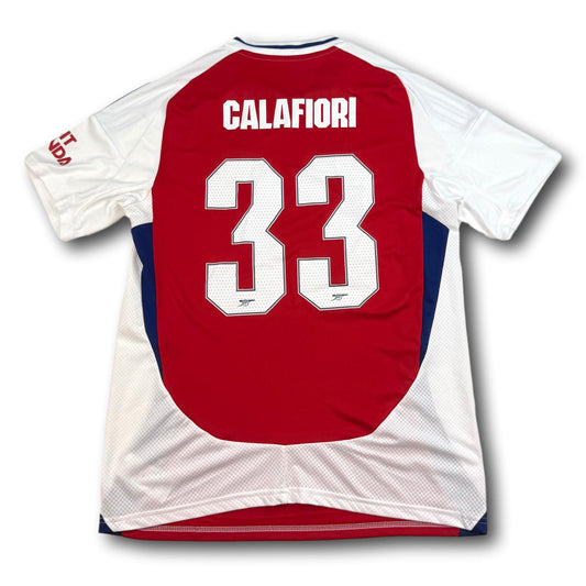 FC Arsenal - 2024-25 - Heim - L - adidas - Calafiori #33