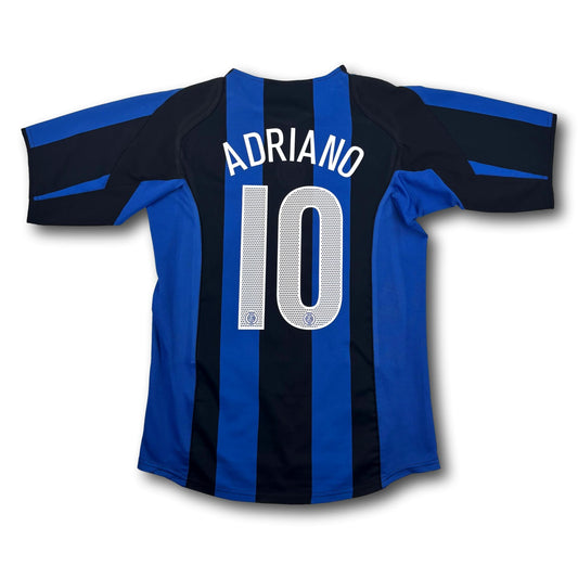 Inter Milan - 2004-05 - Domicile - Victoire - Nike - Adriano n°10