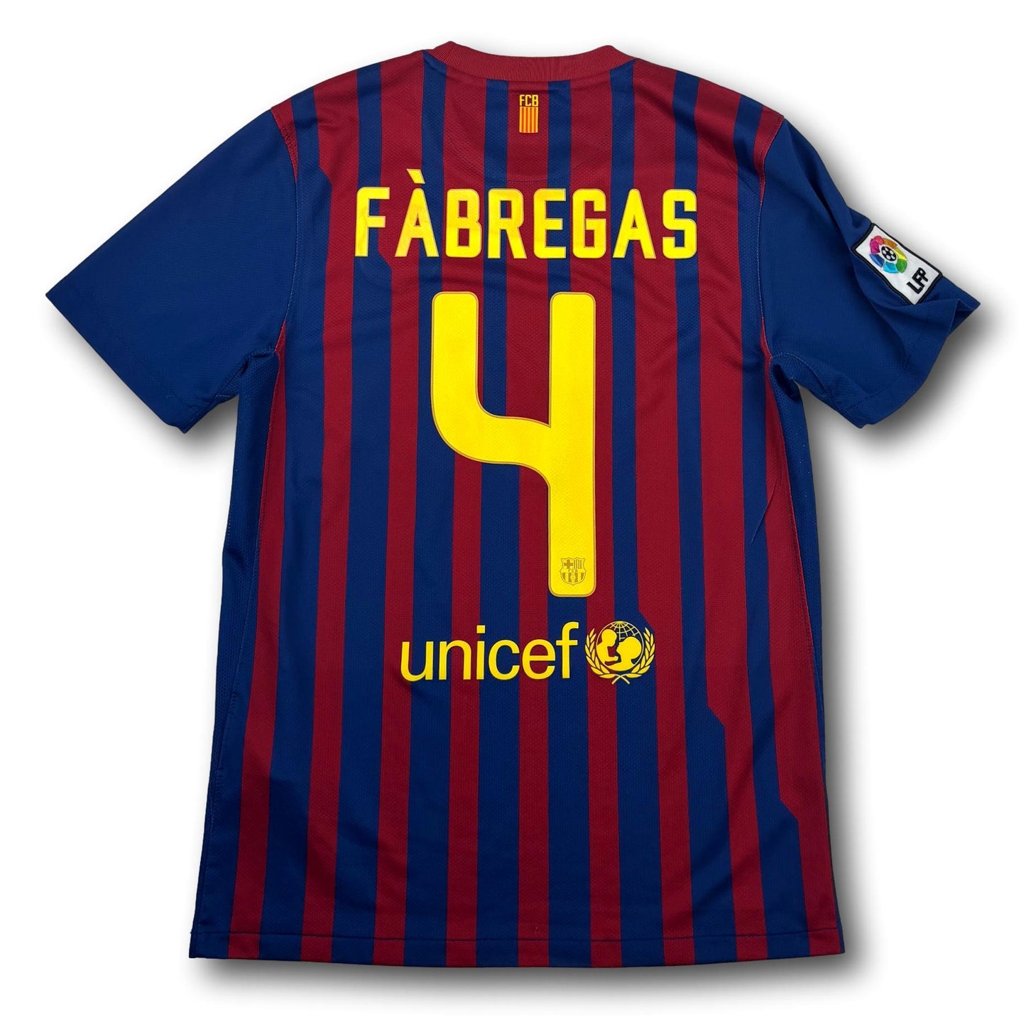 FC Barcelona - 2011-12 - Heim - S - Nike - Fàbregas #4