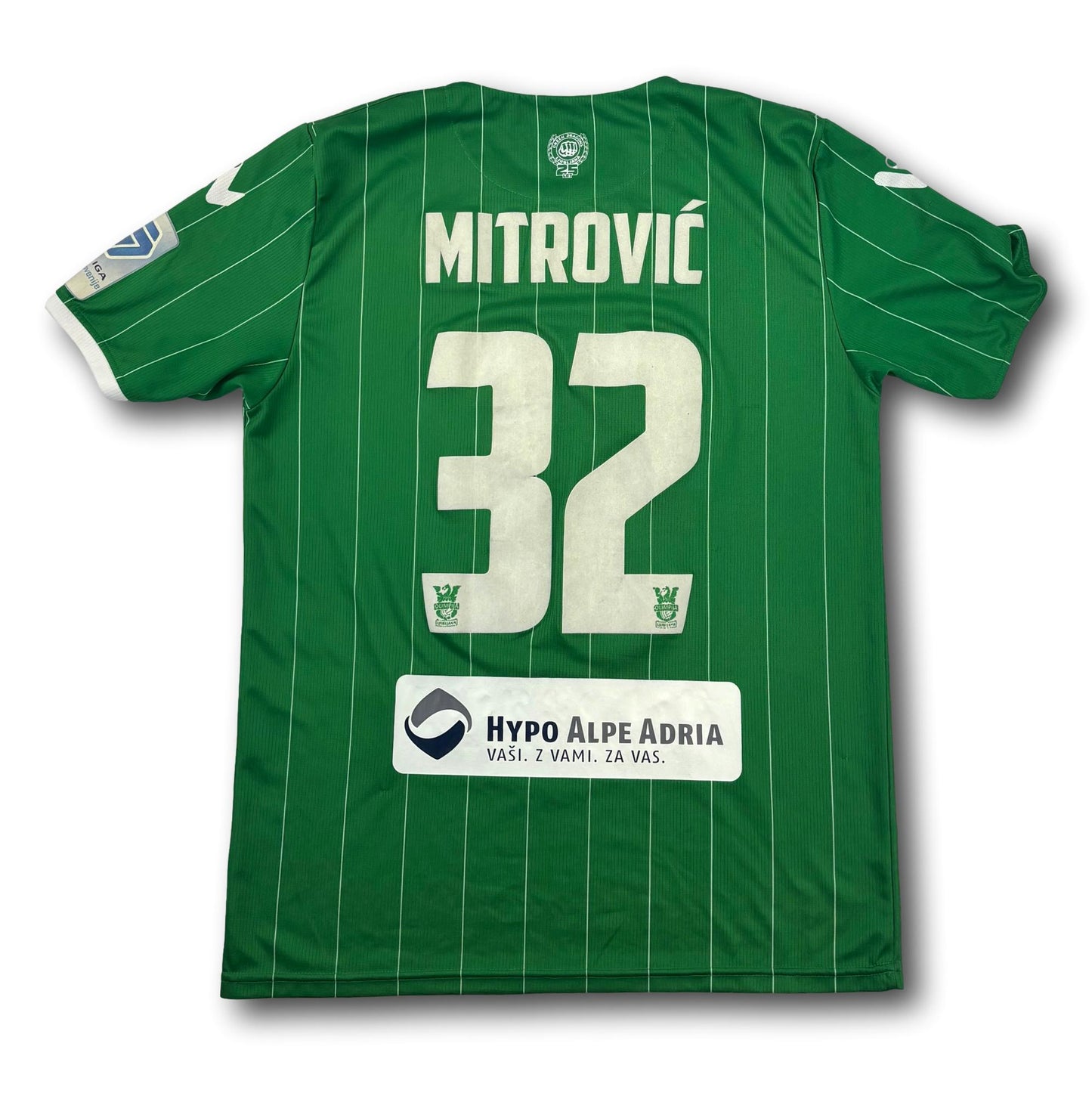 NK Olimpija Ljubljana - 2013-14 - Matchworn - Domicile - XL - virma - Mitrović #32