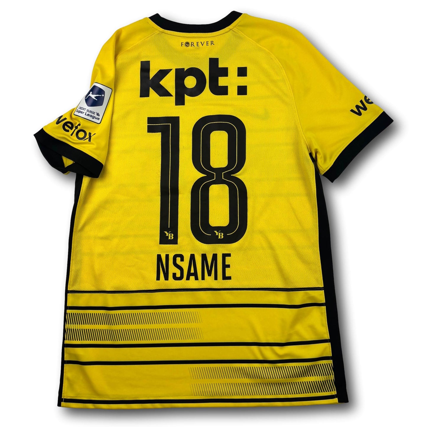 BSC Young Boys - 2022-23 - Match Prepared - Home - L - Nike - Nsame #18