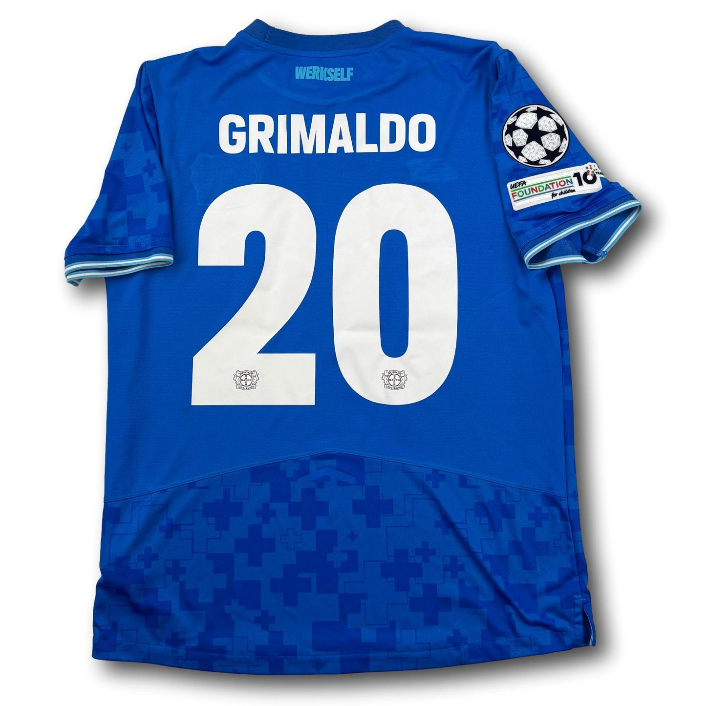 Bayer Leverkusen - 2025-26 - Drittes - L - New Balance - Grimaldo #20