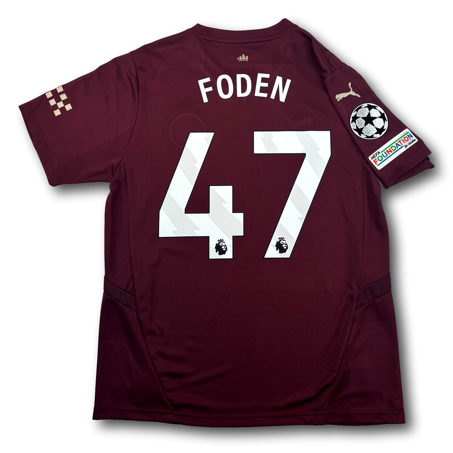 Manchester City - 2024-25 - Troisième maillot - XL - Puma - Foden n° 47
