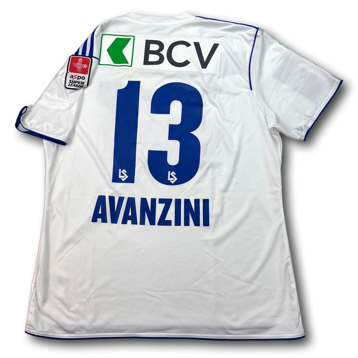 FC Lausanne-Sport - 2011-12 - Match-worn - Home - L - adidas - Avanzini #13