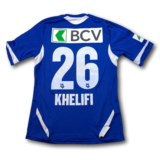 FC Lausanne-Sport - 2011-12 - Porté en match - Domicile - M - adidas - Khelifi #23