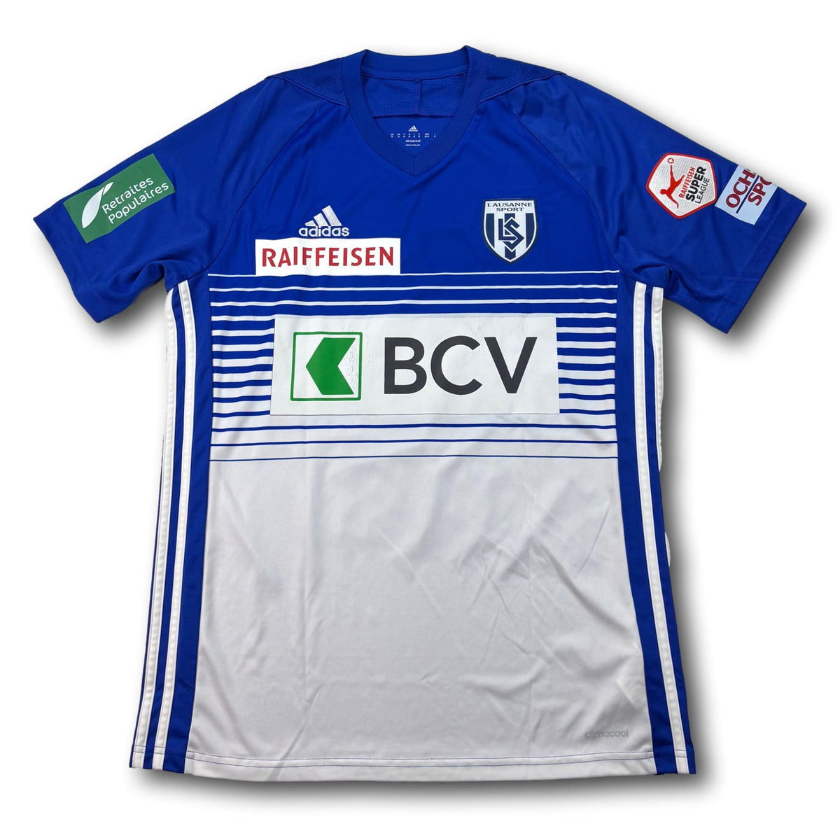 FC Lausanne-Sport - 2017-18 - Match-worn - Home - M - adidas - Kololli #7