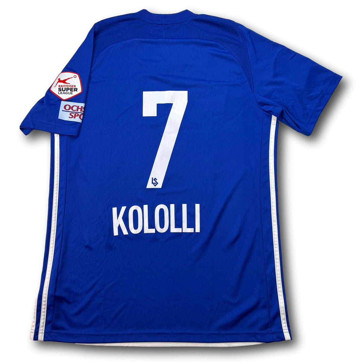 FC Lausanne-Sport - 2017-18 - Match-worn - Home - M - adidas - Kololli #7