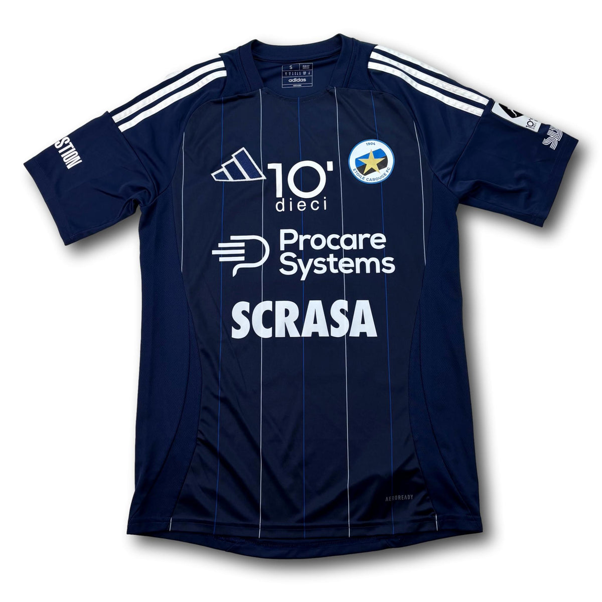 Étoile Carouge FC - 2024-25 - Matchworn - Heim - S - adidas - Chappuis #8