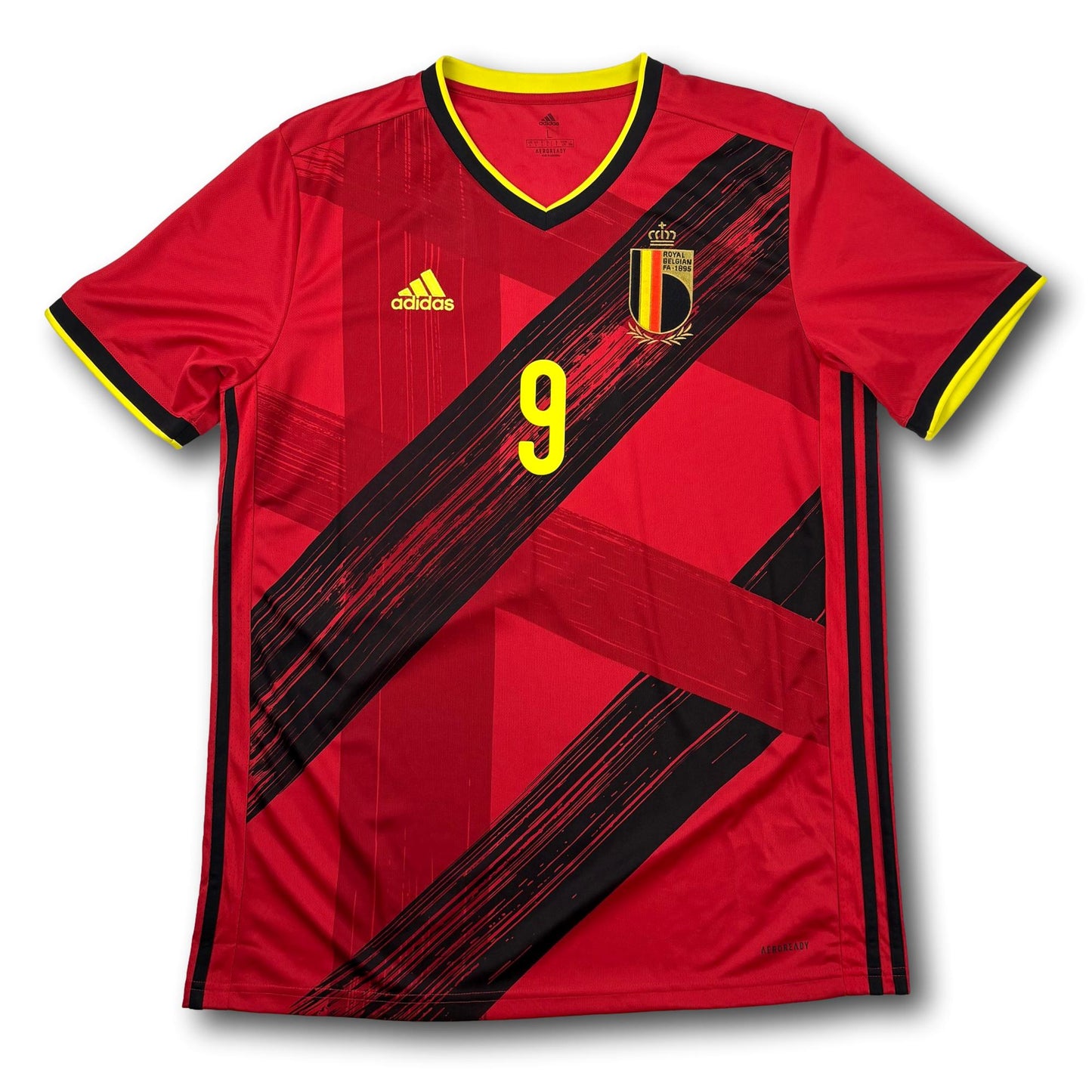 Belgien - 2020-21 - Heim - L - adidas - Lukaku #9