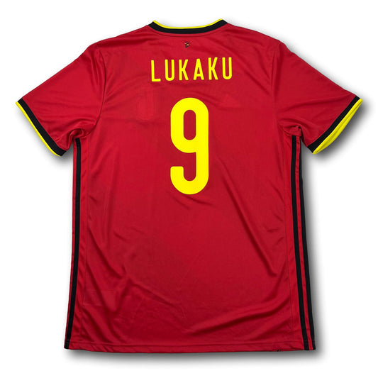 Belgium - 2020-21 - Home - L - adidas - Lukaku #9