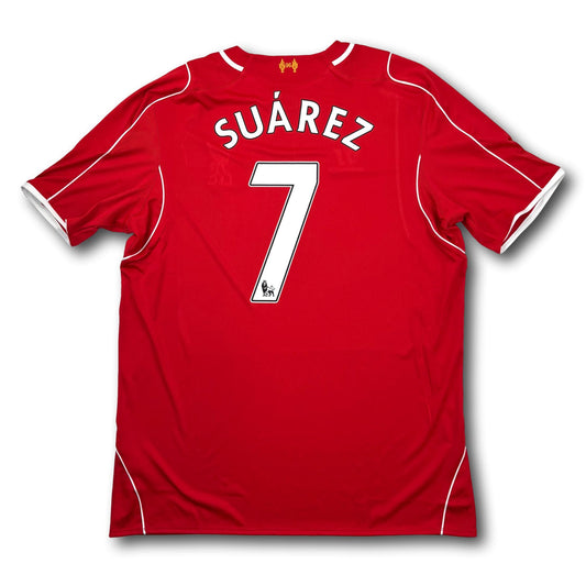 Liverpool FC - 2014-15 - Heim - XXL - Warrior Products - Suárez #7