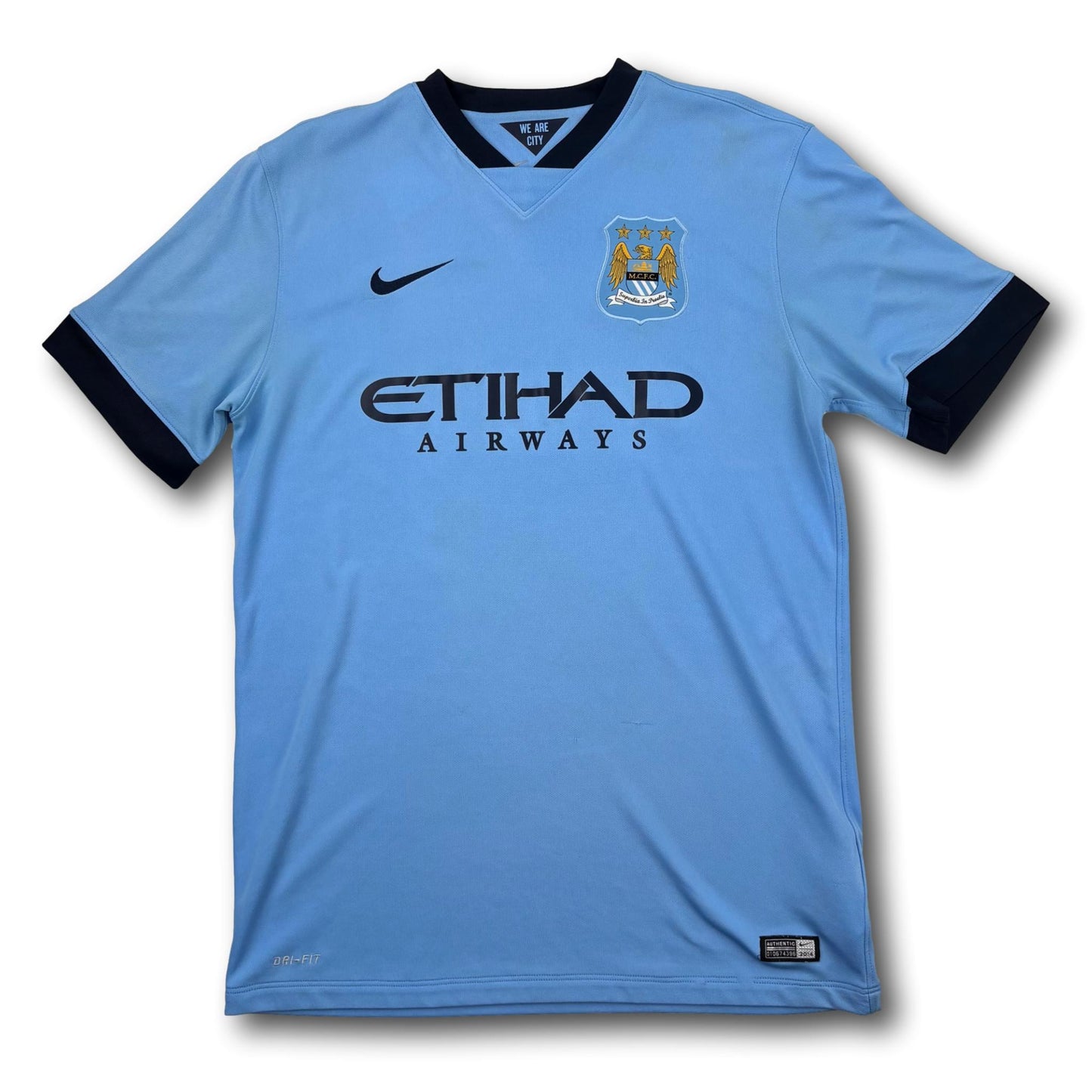 Manchester City - 2014-15 - Home - L - Nike - Silva #21