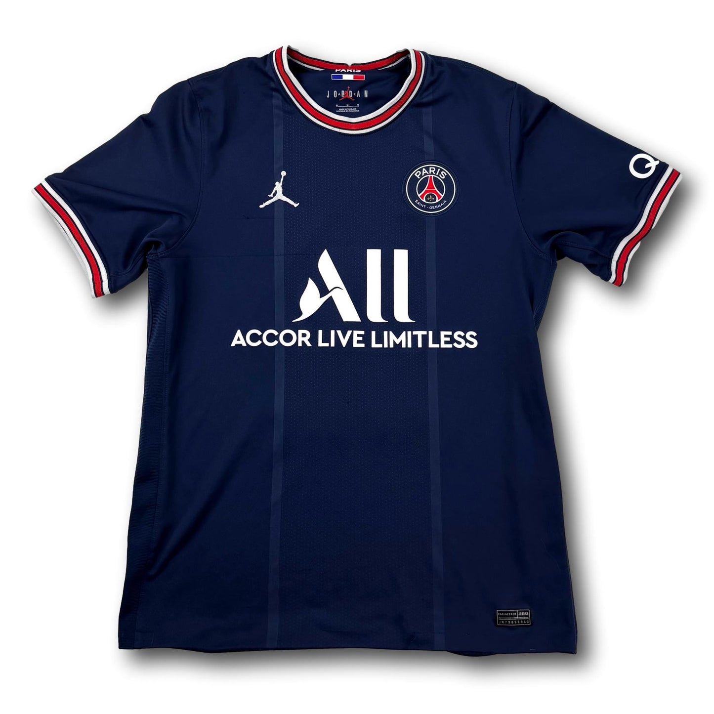 Paris Saint-Germain - 2021-22 - Home - M - Jordan - Sergio Ramos #4