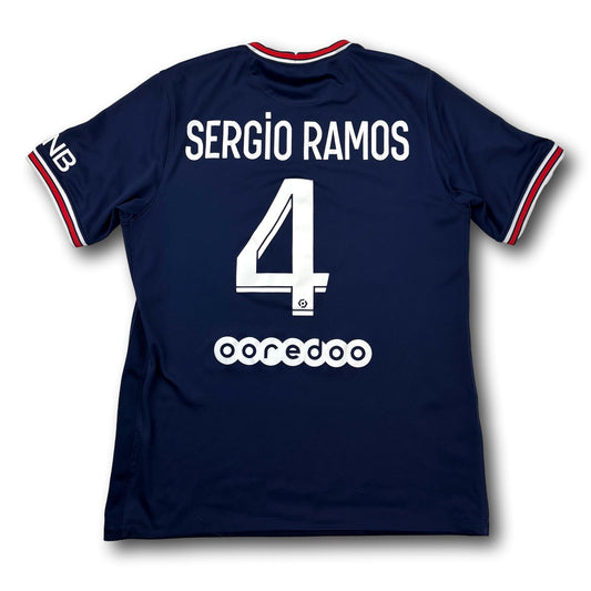 Paris Saint-Germain - 2021-22 - Home - M - Jordan - Sergio Ramos #4
