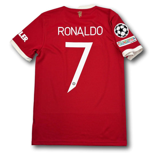 Manchester United - 2021-22 - Home - S - adidas - Ronaldo #7