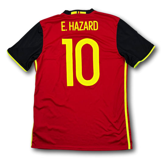 Belgium - 2016 - Home - M - adidas - E. Hazard #10