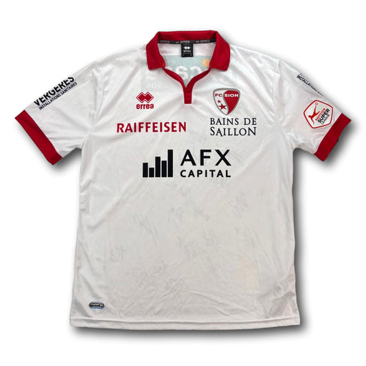 FC Sion - 2015-16 - Auswärts - L - Errea - signiert