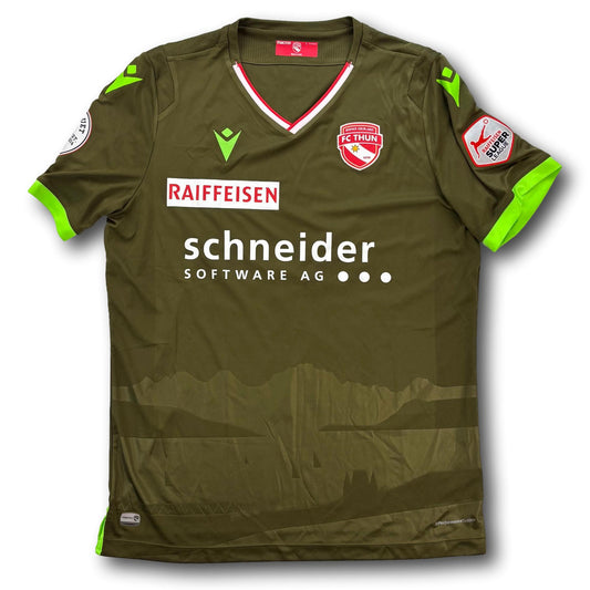 FC Thun - 2020-21 - Matchworn - Auswärts - L - Macron - Sutter #34