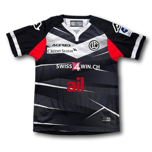 FC Lugano - 2021-22 - Matchworn - Heim - M - Acerbis - Lungoyi #8 - signiert