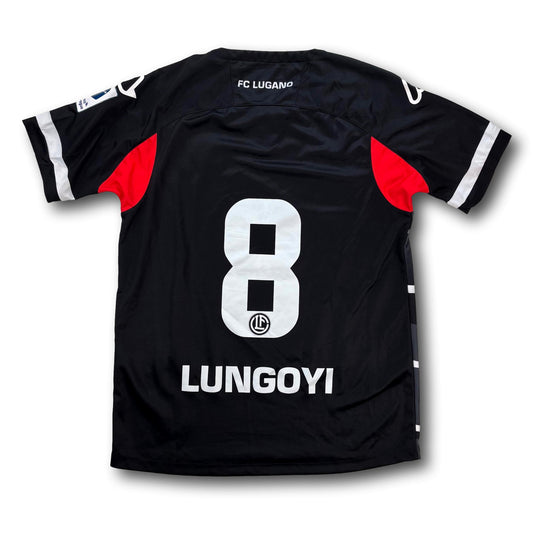 FC Lugano - 2021-22 - Matchworn - Heim - M - Acerbis - Lungoyi #8 - signiert